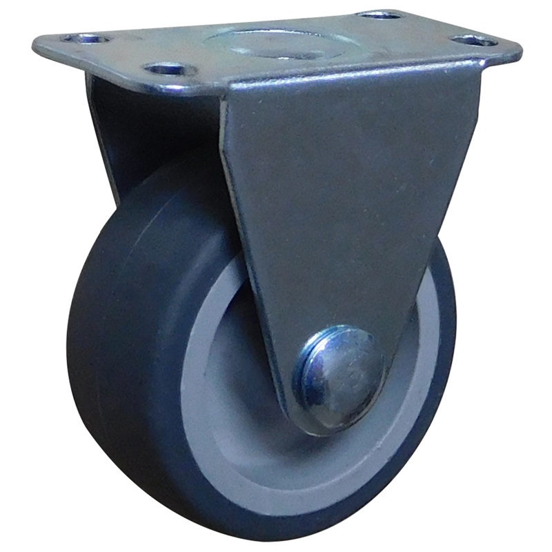 2 inch light duty TPR fixed caster