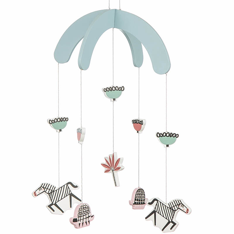 wooden toys, baby gifts, baby toys Horse Mobile
