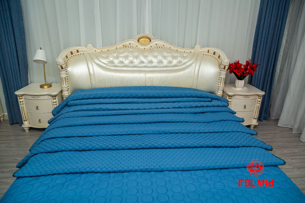Microfiber Comforter With Ultrasonic Quilting