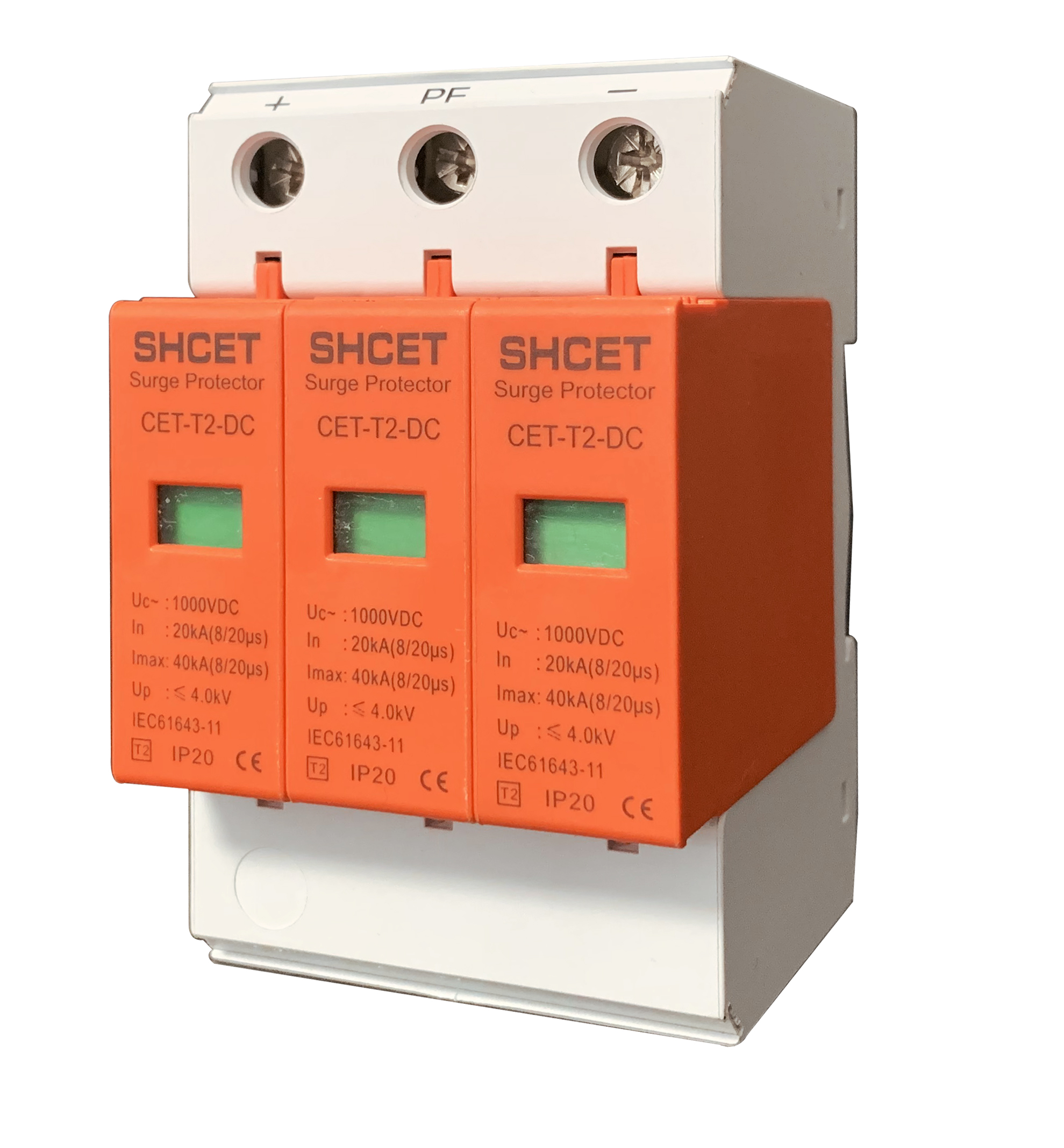 CET-T2T3-DC-3P DC surge protective device