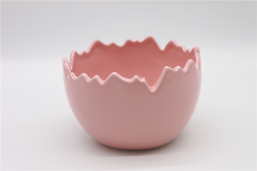 Ceramic Eggshell Decoration, Color Glazed Ceramic Eggshell Decoration