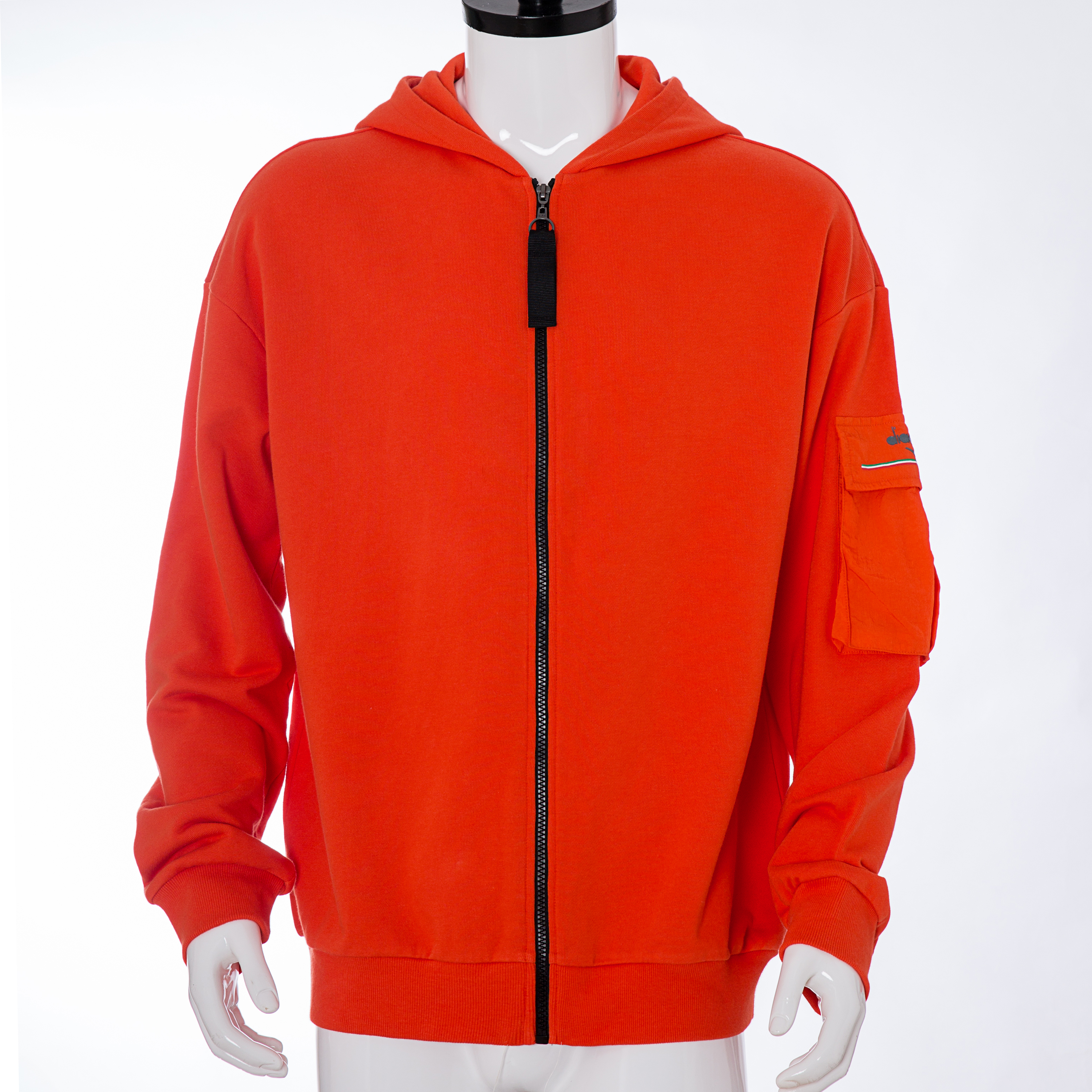 Mens Fleece Hoodie with GOTS certified