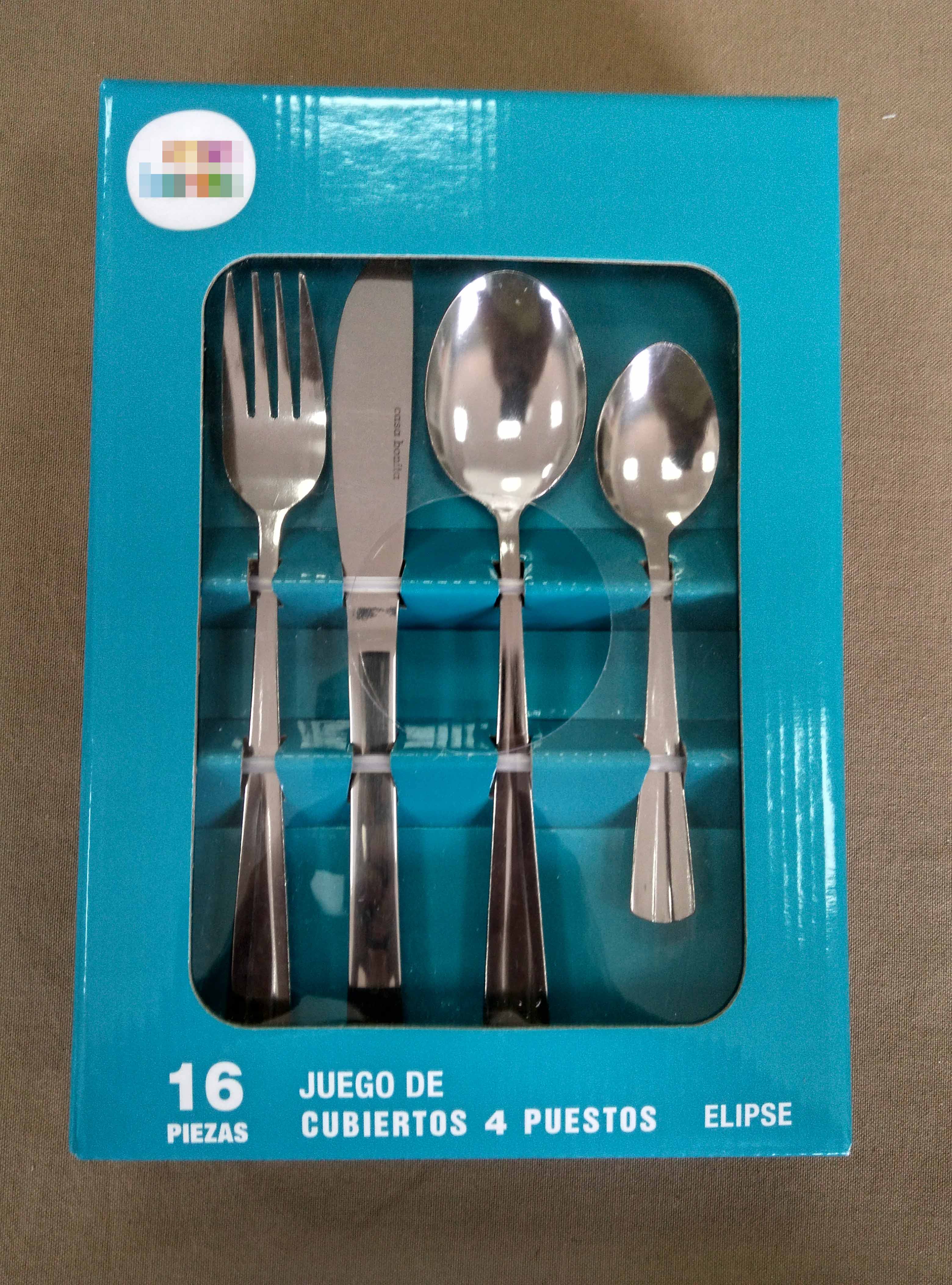 20pc Stainless Steel Tableware Set