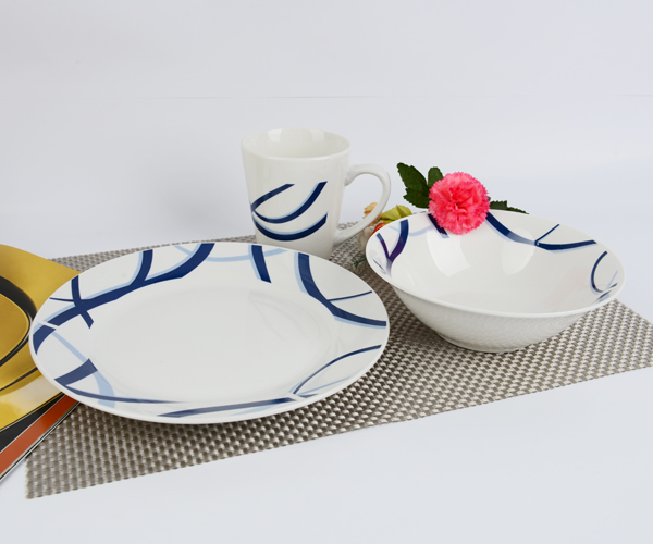 Hot sale dinnerware set China porcelain wholesale ceramic tableware ceramic dinnerware set