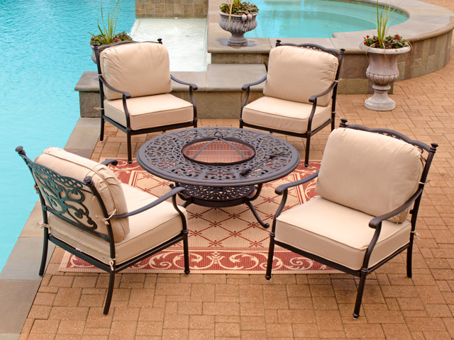 Cast Alum Firepit