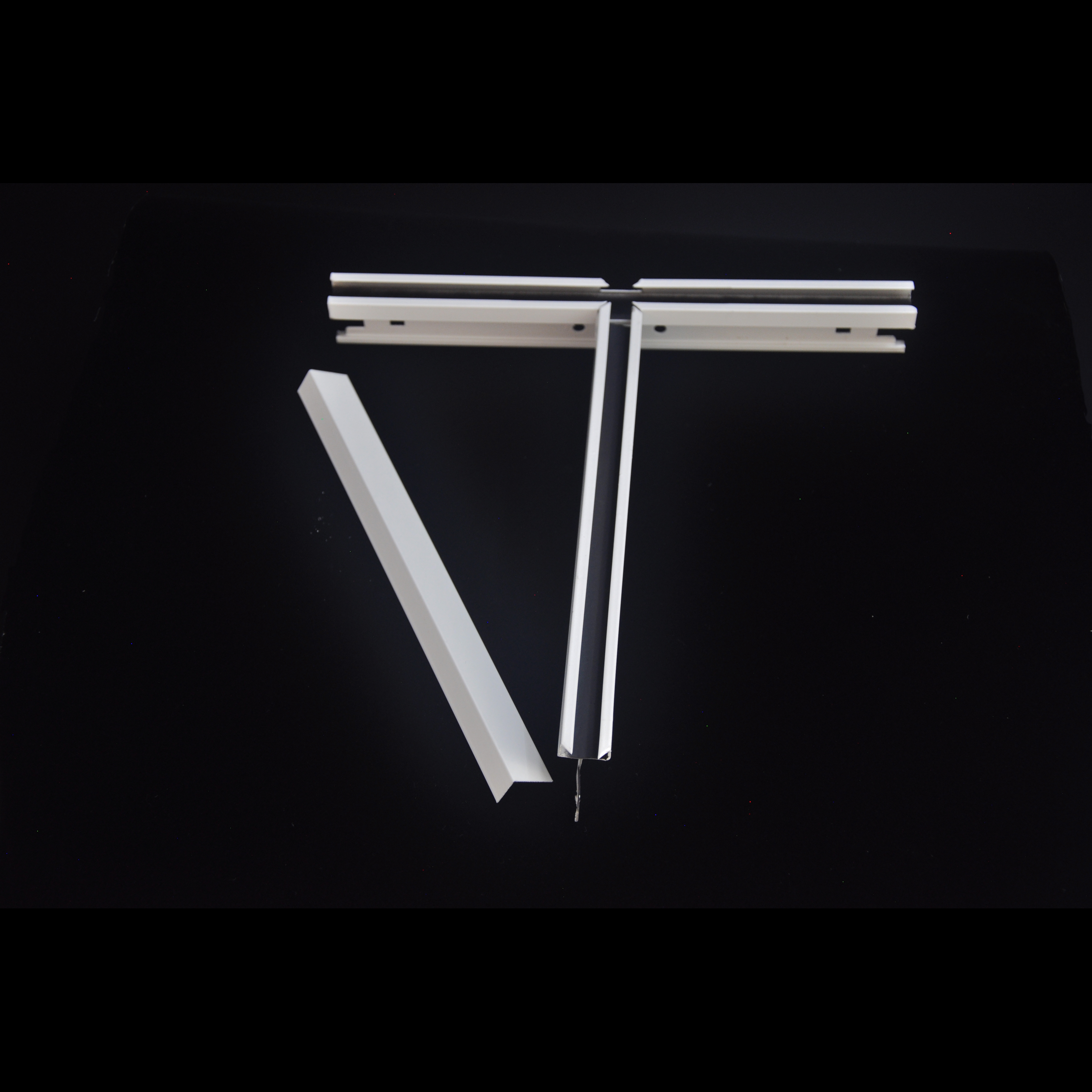 Tee Grid T-Bar T-Grid T17 Groove Tee match Lay-in Tile Aluminum Main Tee Cross Tee