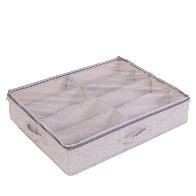 Cotton-like Storage Bin with 8 Pockets