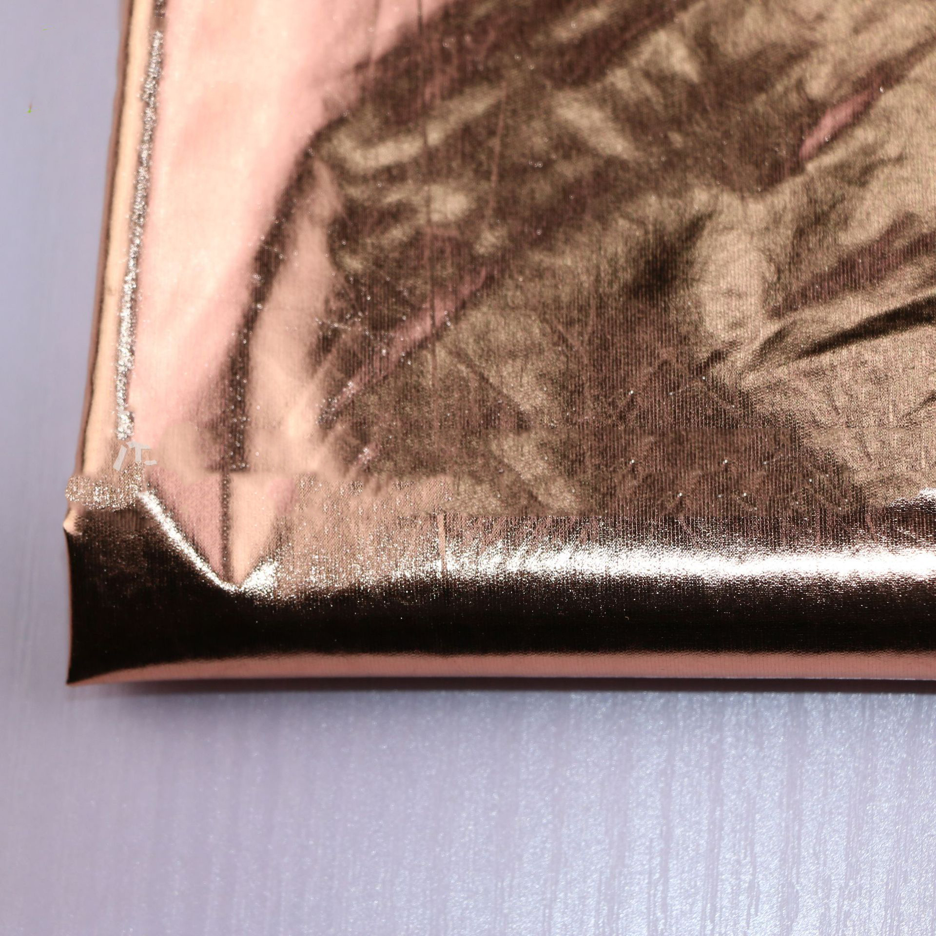 20D 380T nylon taffeta rose gold film fabric