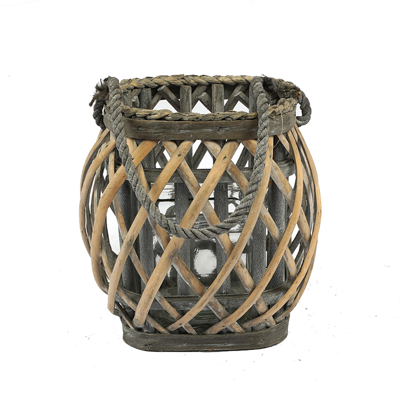 1ACustomCheap Handmade bamboo Willow Best Sellers linyi linshu cheap Wedding decoration candle ramadan home decoration Indoor outdoor candle lantern christmas lantern with decoration candle holder lantern