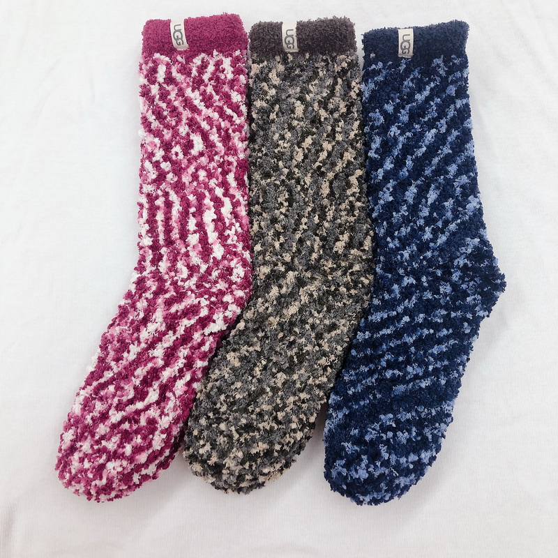 Womens toothbrush yarn cozy socks