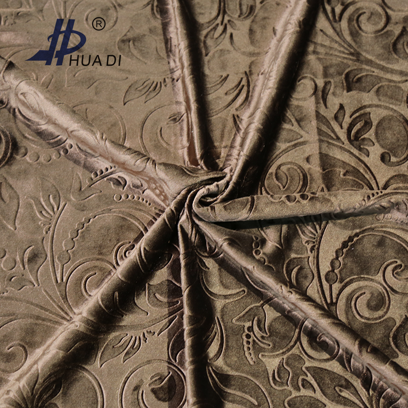 Italian velvet 3D embossing