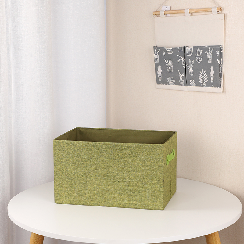 Cardboard storage basket