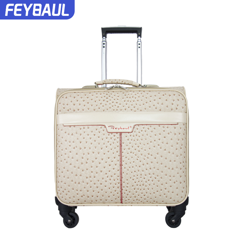 Light weight 16 inch trolley bags carry-on luggage travel suitcase bag