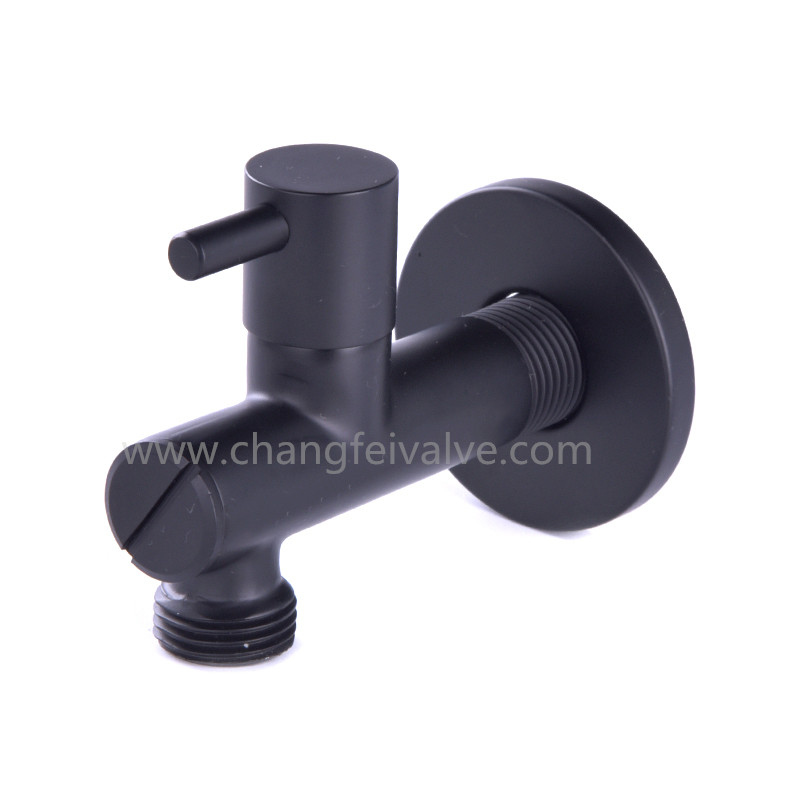 Angle valve with filter