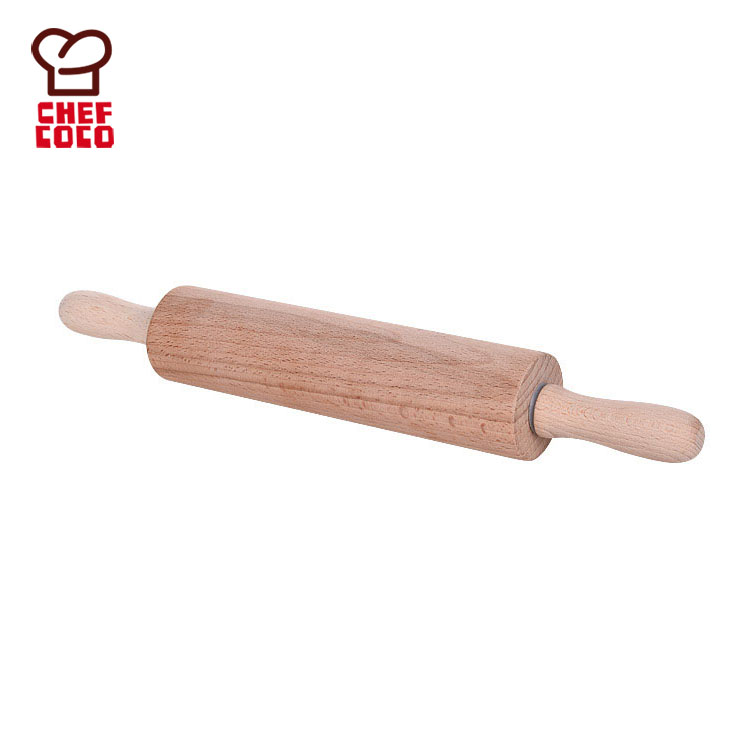 Wood rolling pin wooden dough roller