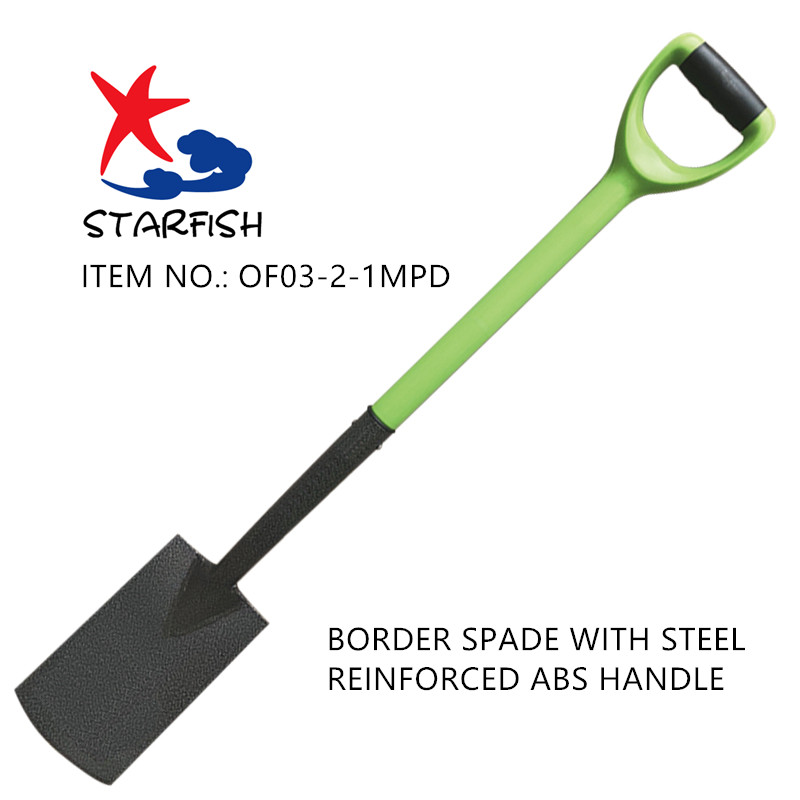 Border Spade With Steel Reinforced ABS Handle