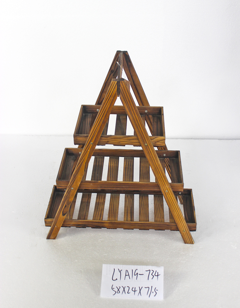 3 Tier Wooden Shelf