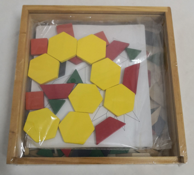wooden geometry shape