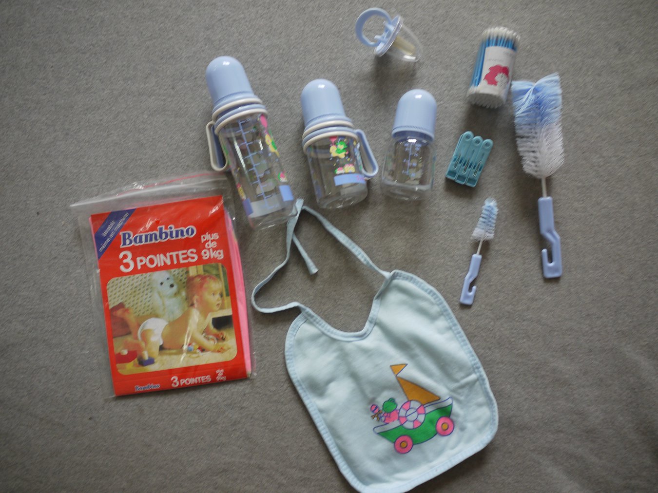 3in 1 baby feeding bottle set