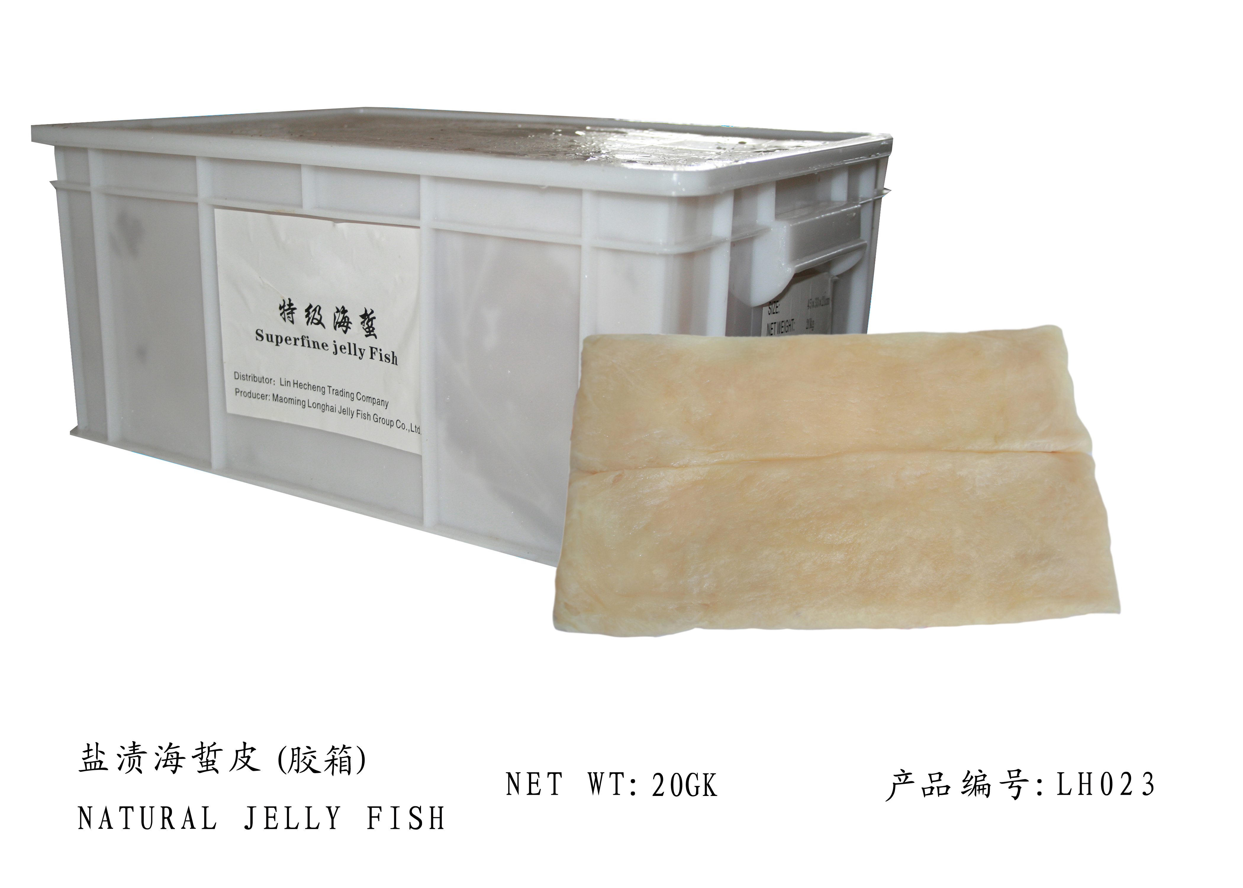 Whole Salted jellyfish(20Kg)