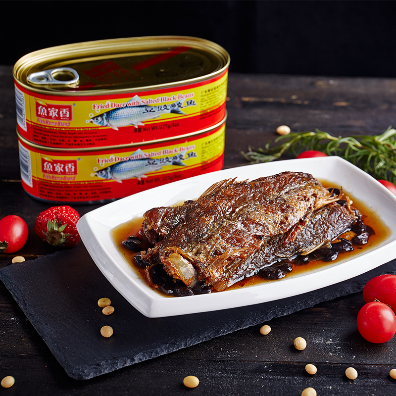 227g Fried Dace with Salted Black beans（Fish Home Brand）