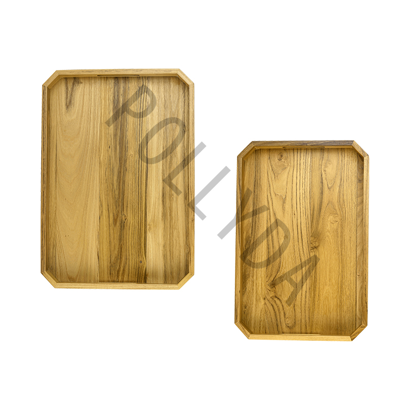 Teak Wood octangleTray TET105