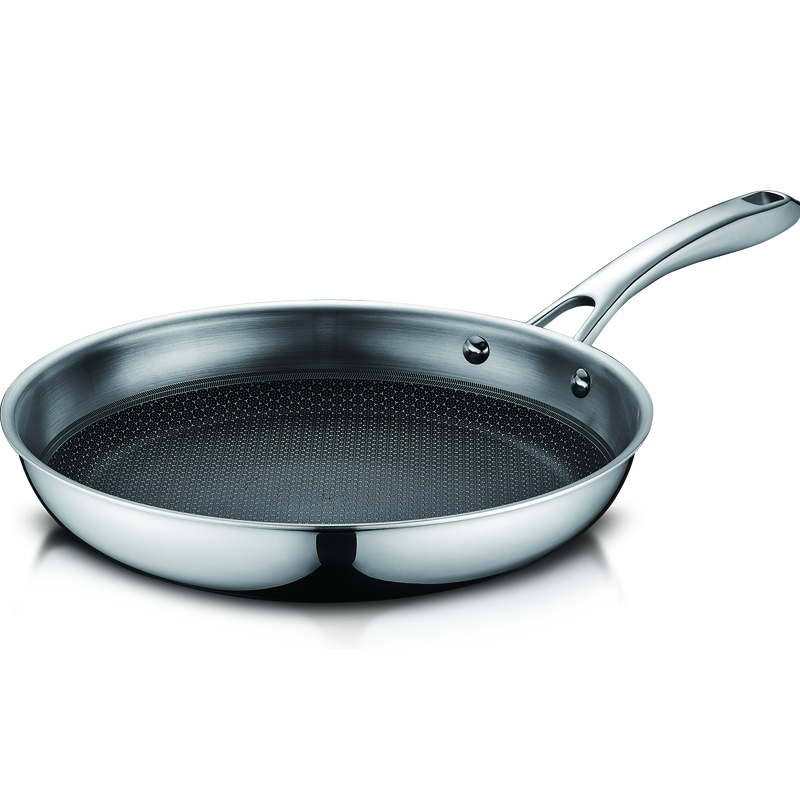 ASD Eclipse Stainless steel 28cm frypan
