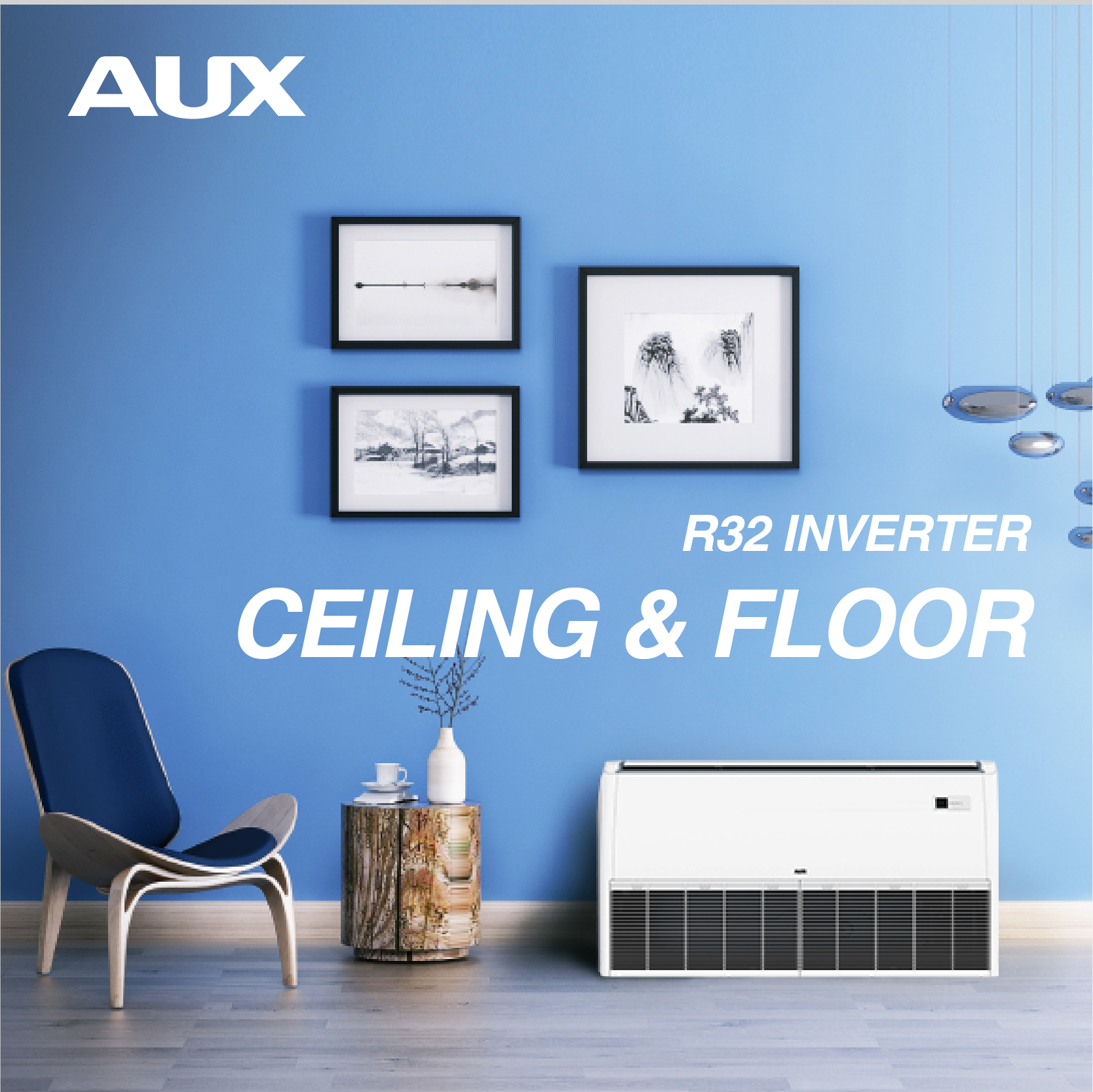 AUX R32 INVERTER CEILING&FLOOR Air Conditioner CAC