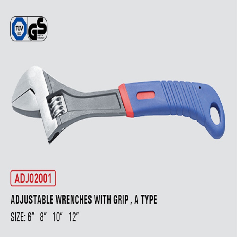 Adjustable Wrenches With Grip, A Type