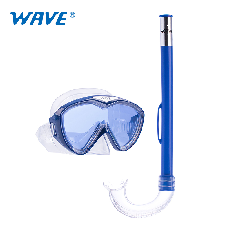 Easy adjustable strap youth diving mask snorkel set underwater diving equipment
