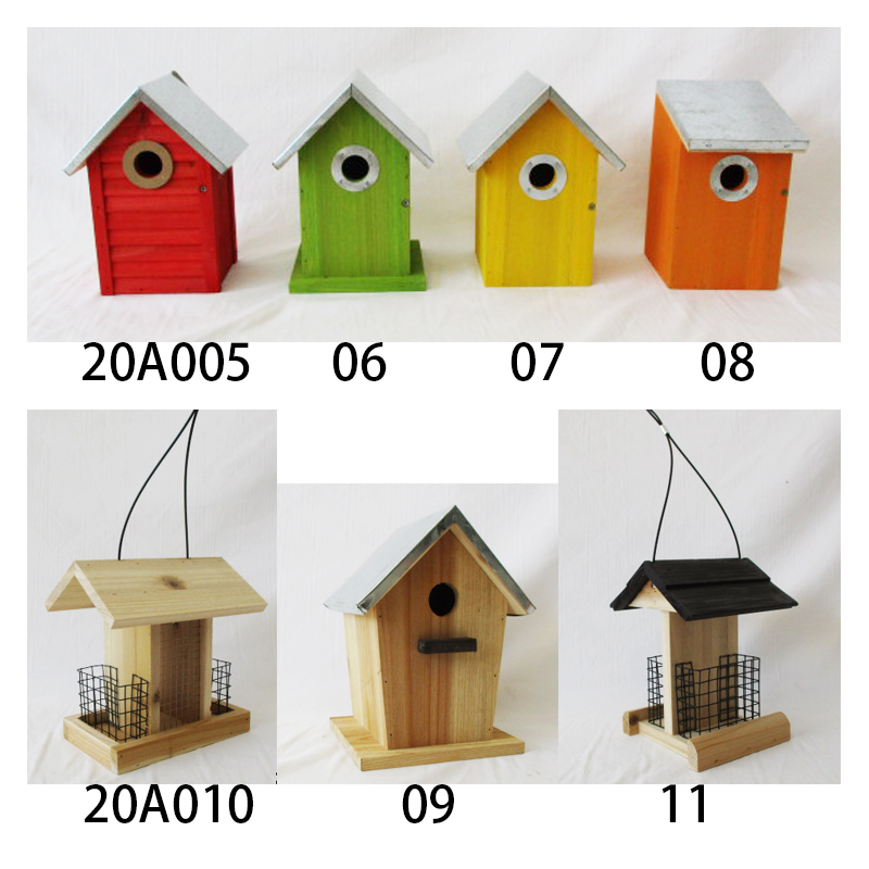 Wood Bird House