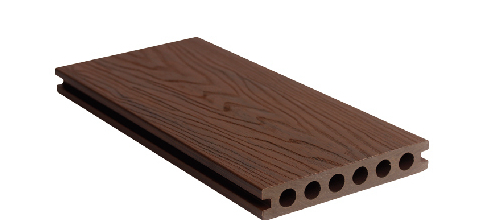 Durable capped Waterproof Wpc Co-extrusion Decking Plastic Composite Decking