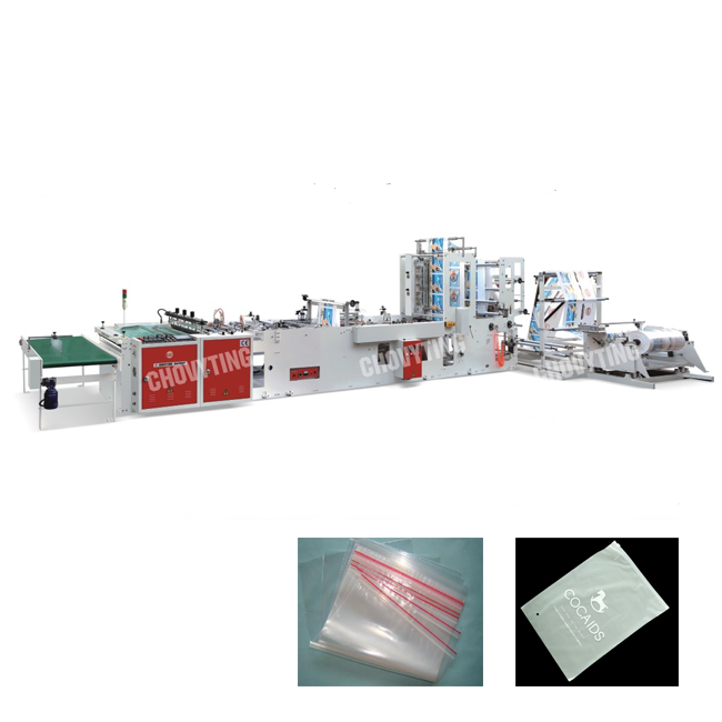 automatic ziplock bag making machine