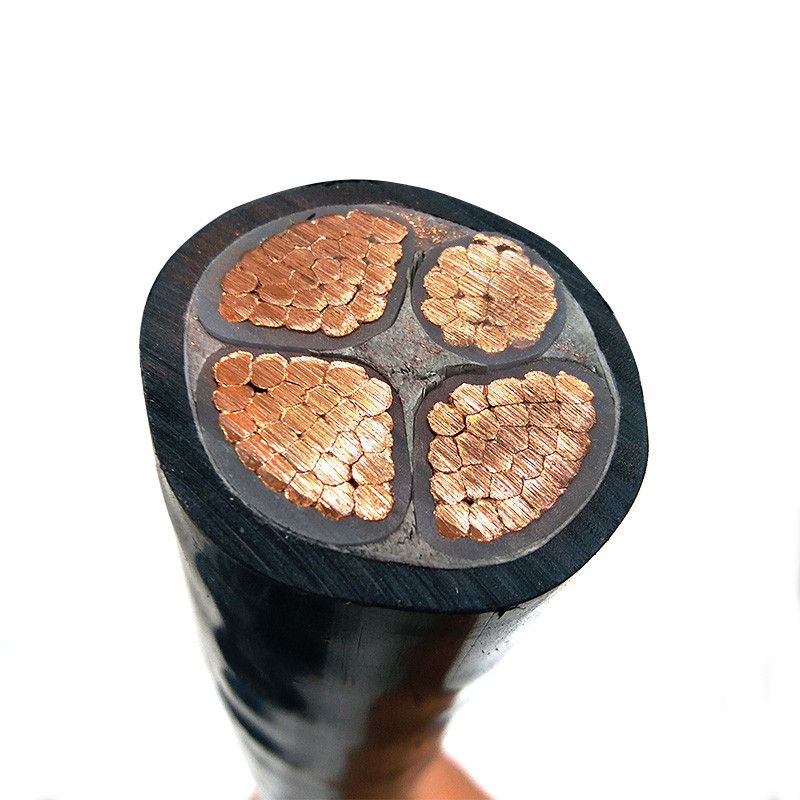 Types Of High Voltage Underground 4x95mm 4 Core 3 Core Copper And Aluminum Conductor Electrical Wire XLPE Insulated Armor Power Cable