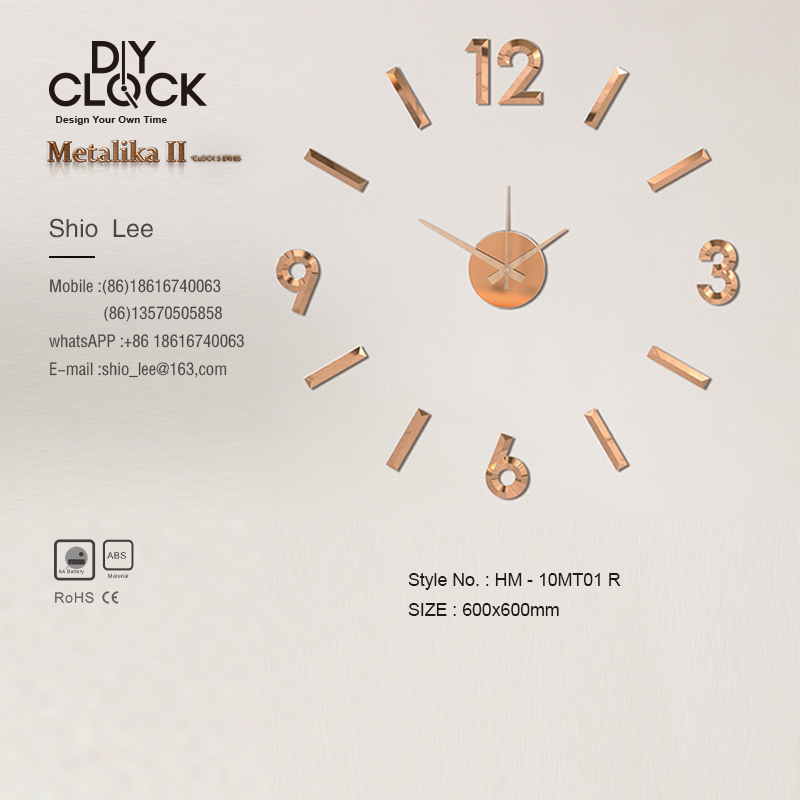 DIY Clock Metalika Series