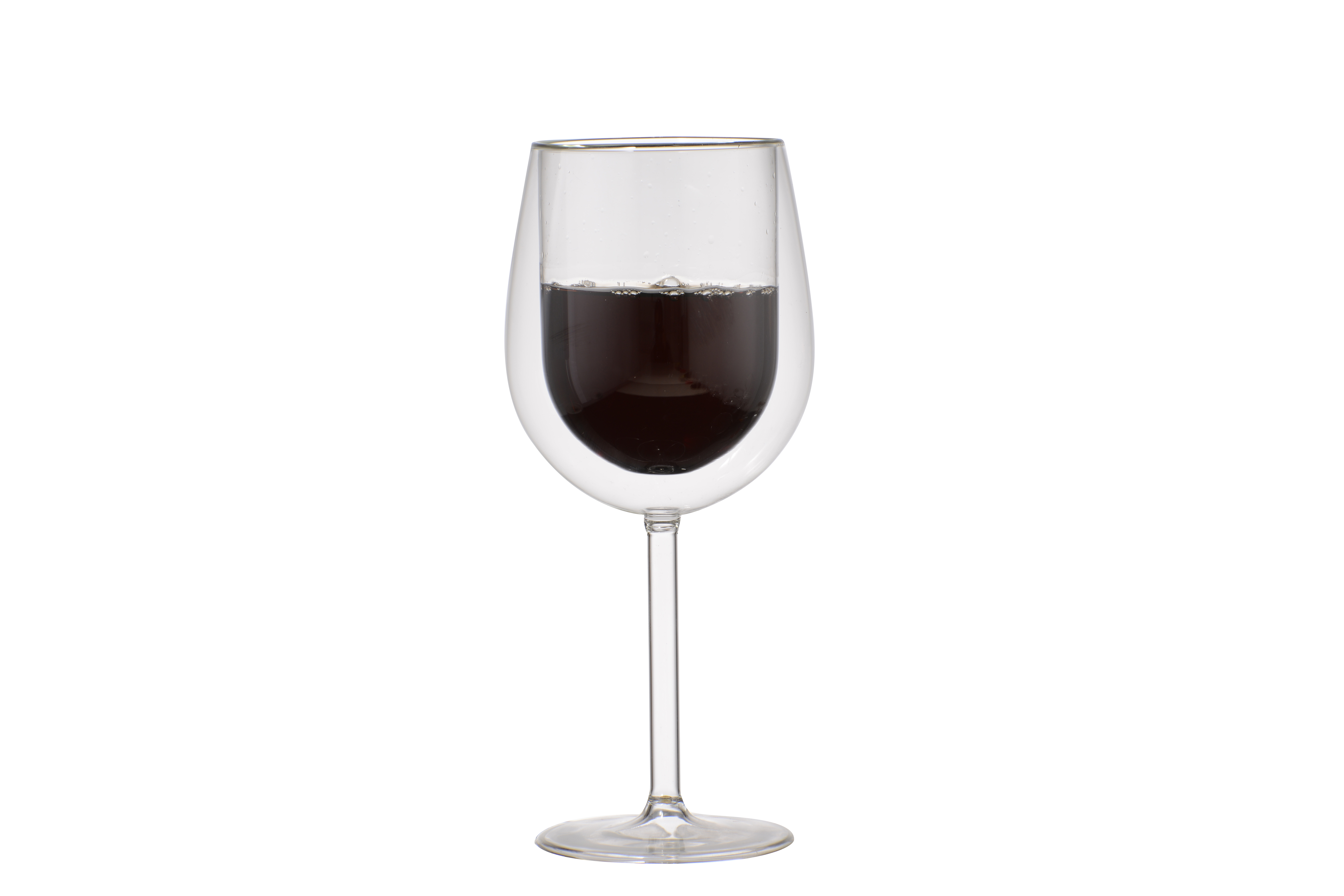 Red wine glass