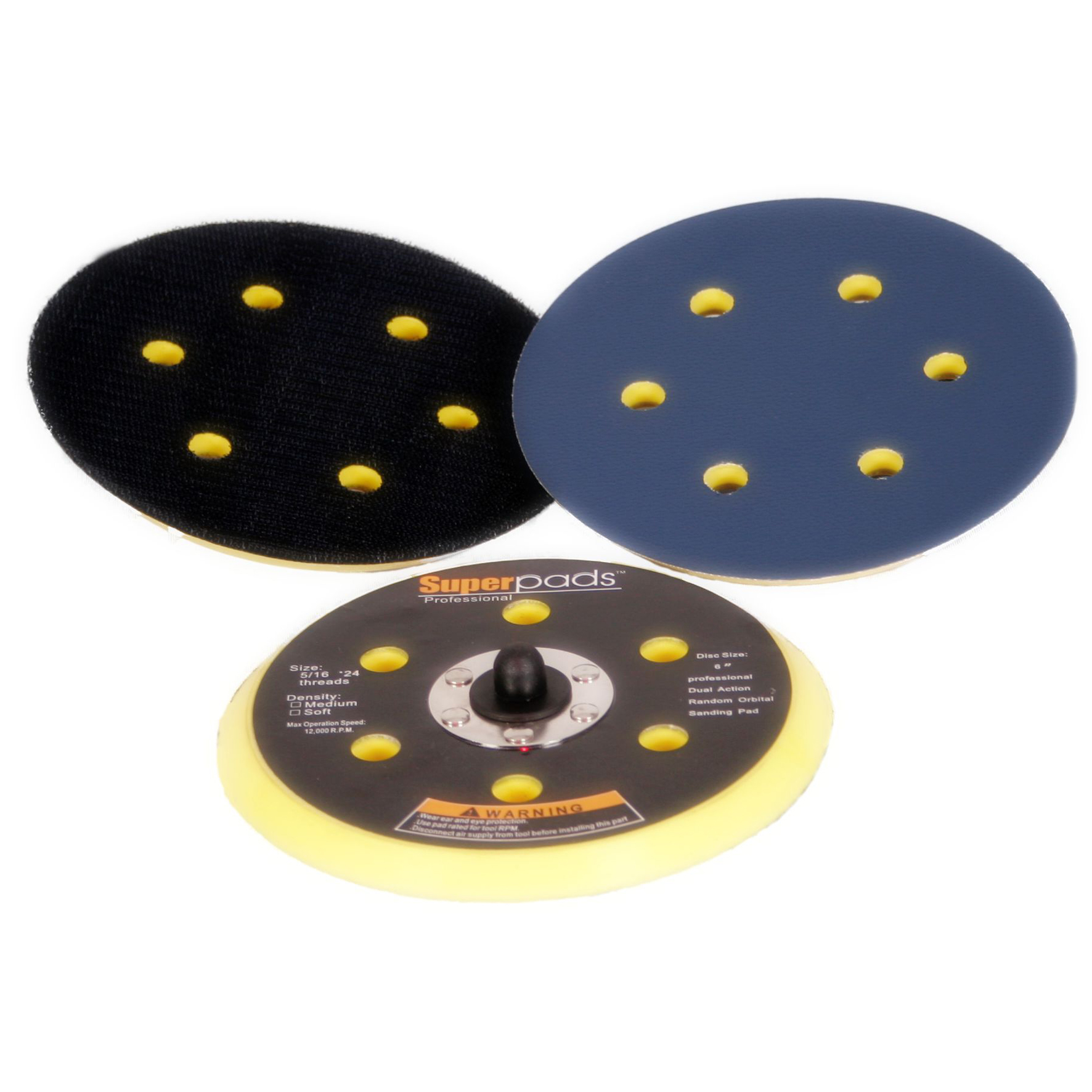 DA sander machine backing pad