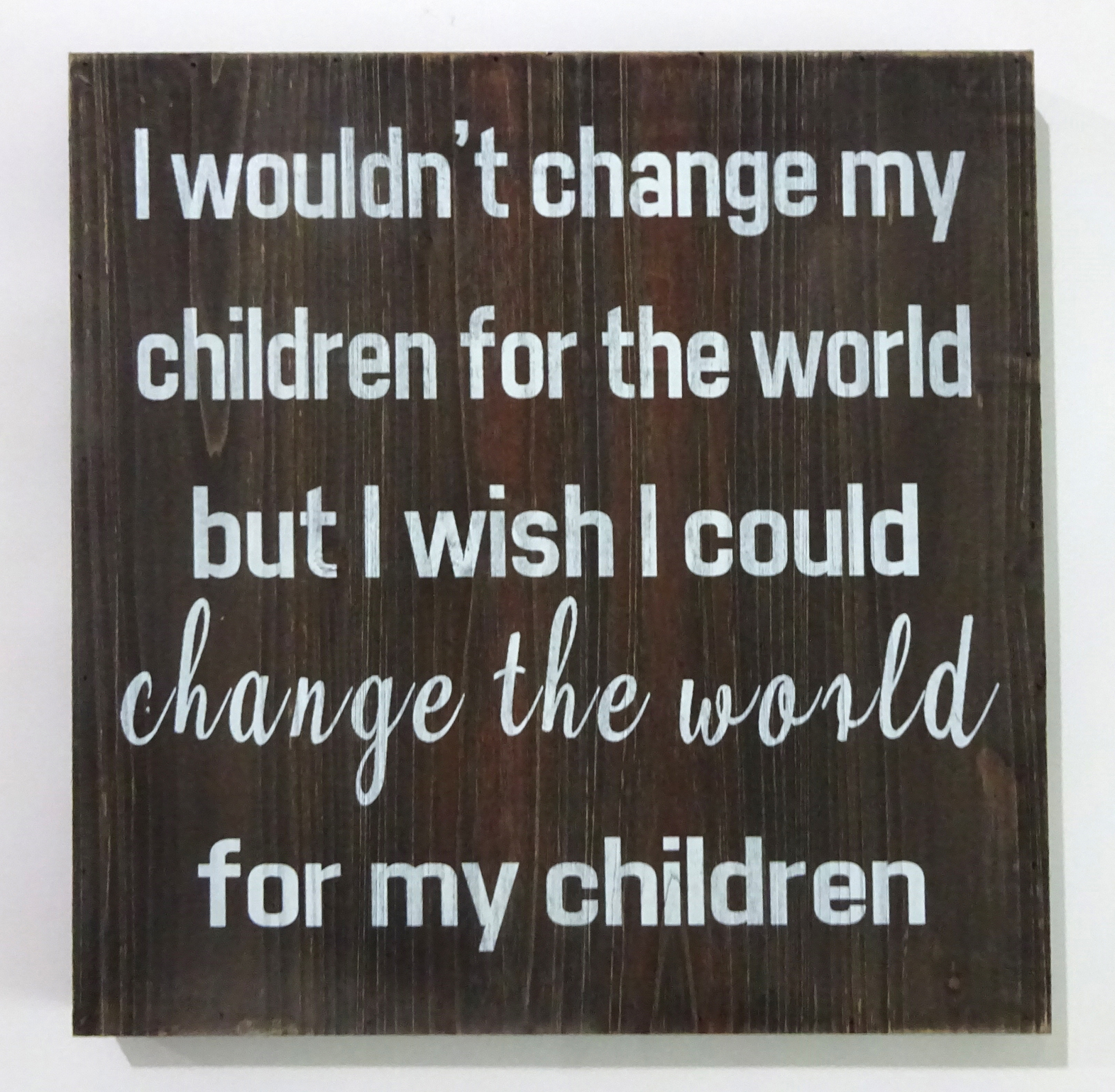 Wood Wall Hanging