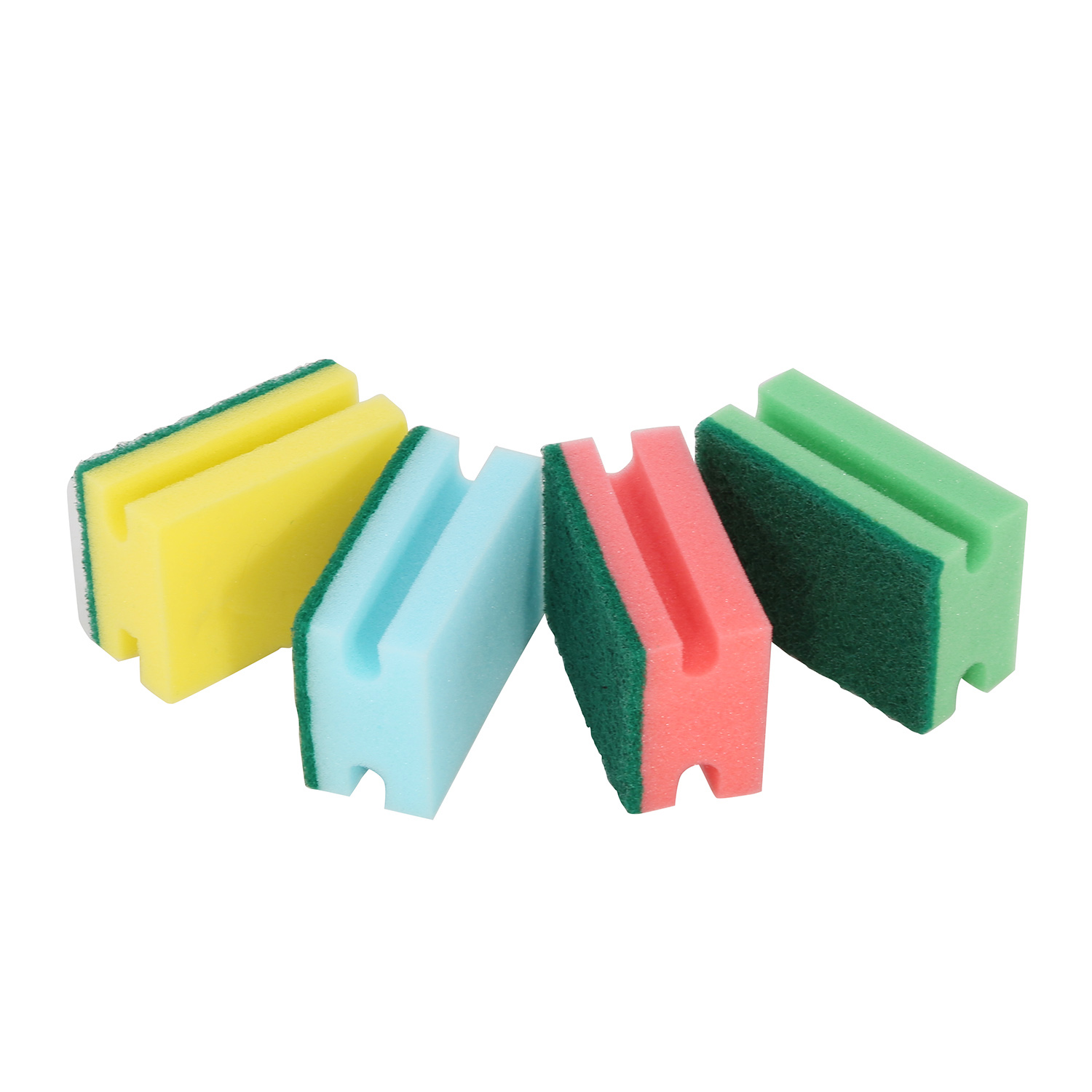 Scouring pad with Sponge