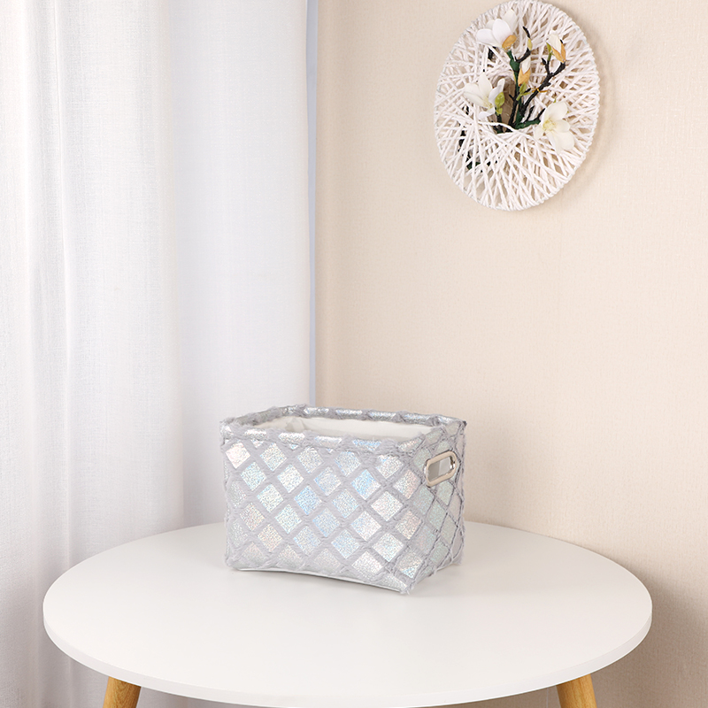 Fabric storage baskets
