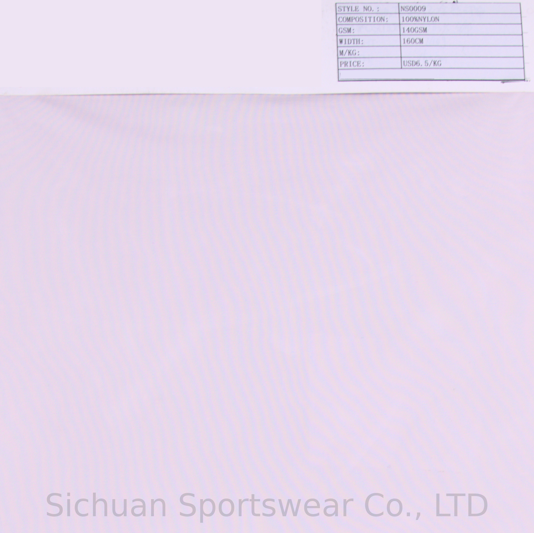 Nylon Mesh Of Sportswear Fabric