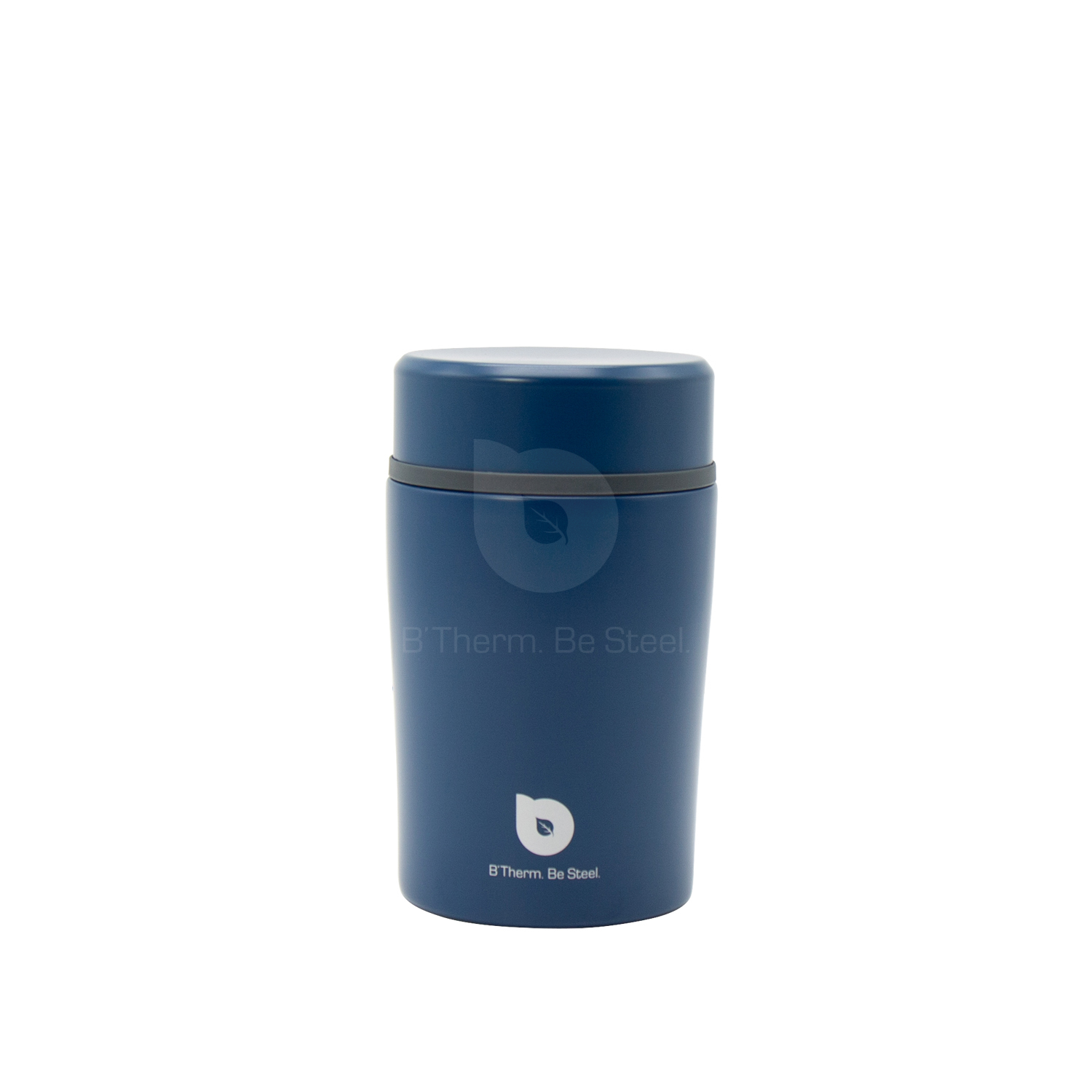 Stainless Steel Wide Mouth Food Jar Thermos Vacuum Food Flask Lunch Container Soup Jar 500 ml 17 oz Navy Blue