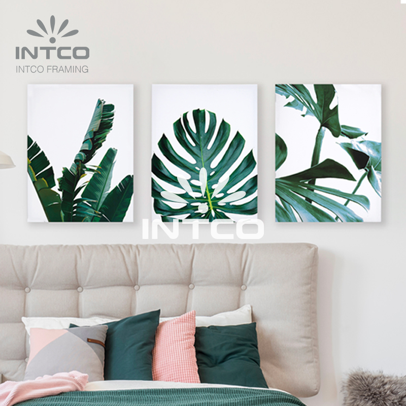 Framed Art Set-Tropical Leaf