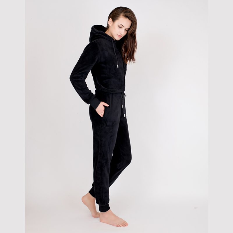 Super Soft Coral Fleece Jumpsuit