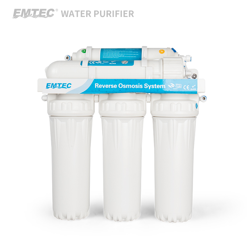 Emtec 75GPD Pumpless RO Water Purifier
