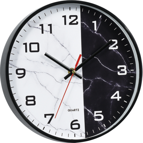 Wall clock; quartz clock; best sale; promotion; gift; simple round clock; 12inch 30cm