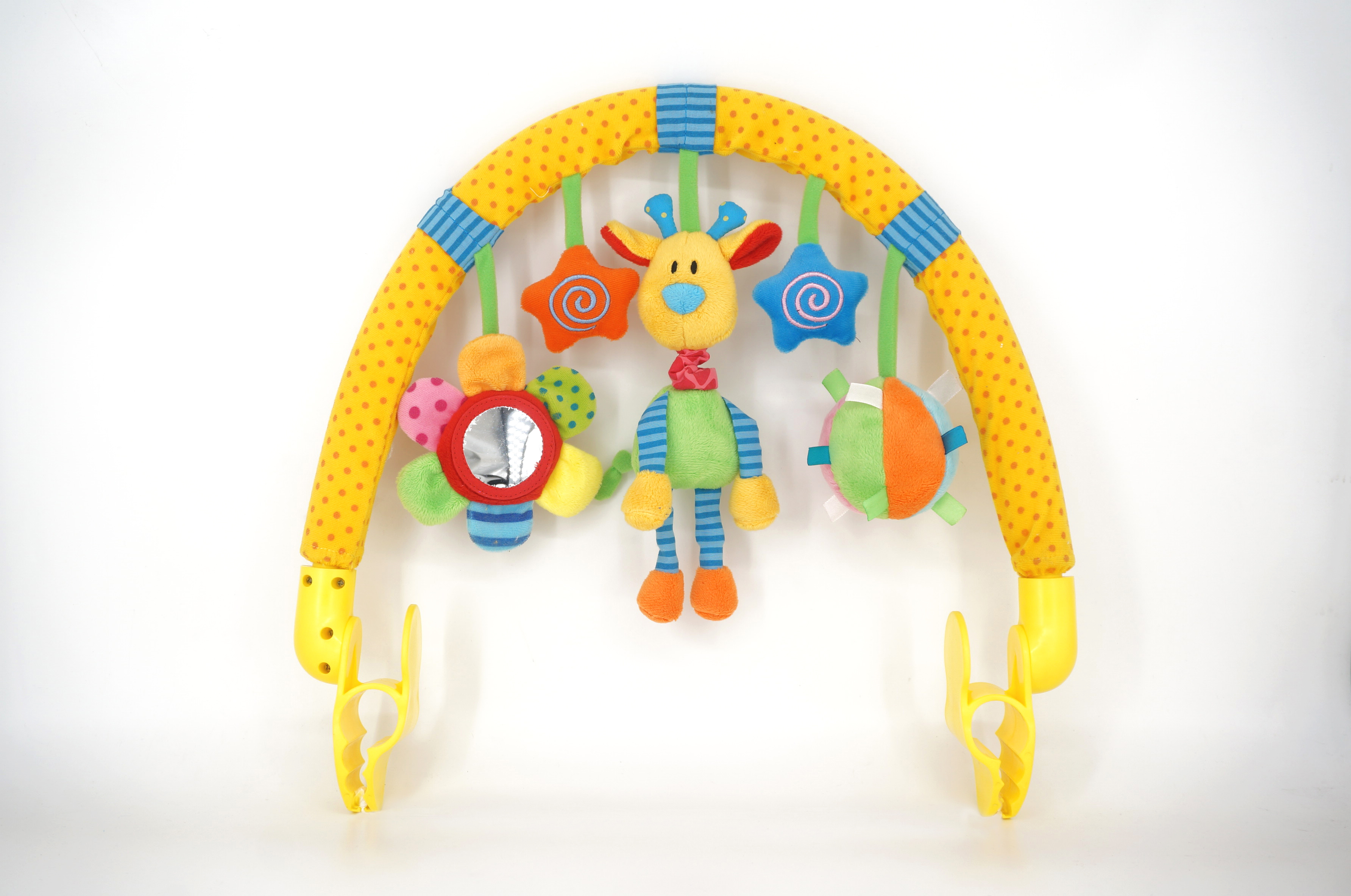 Vibration giraffe stroller ,bed. safety seat toy