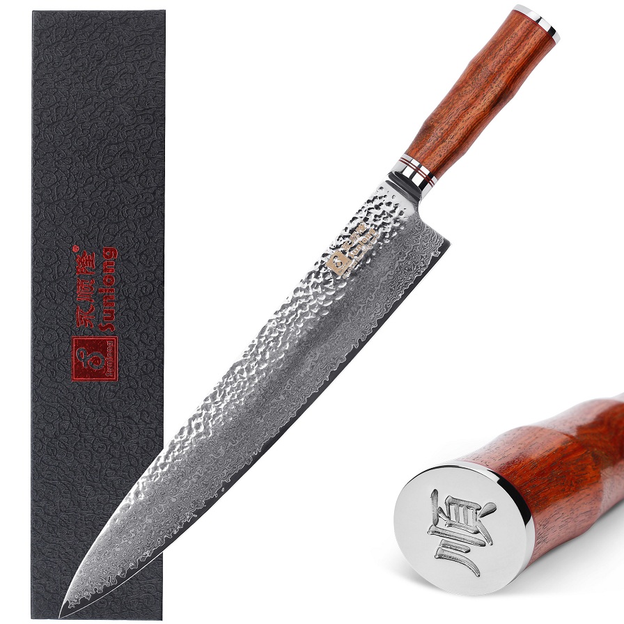 12 Inch Damascus Kitchen Knife