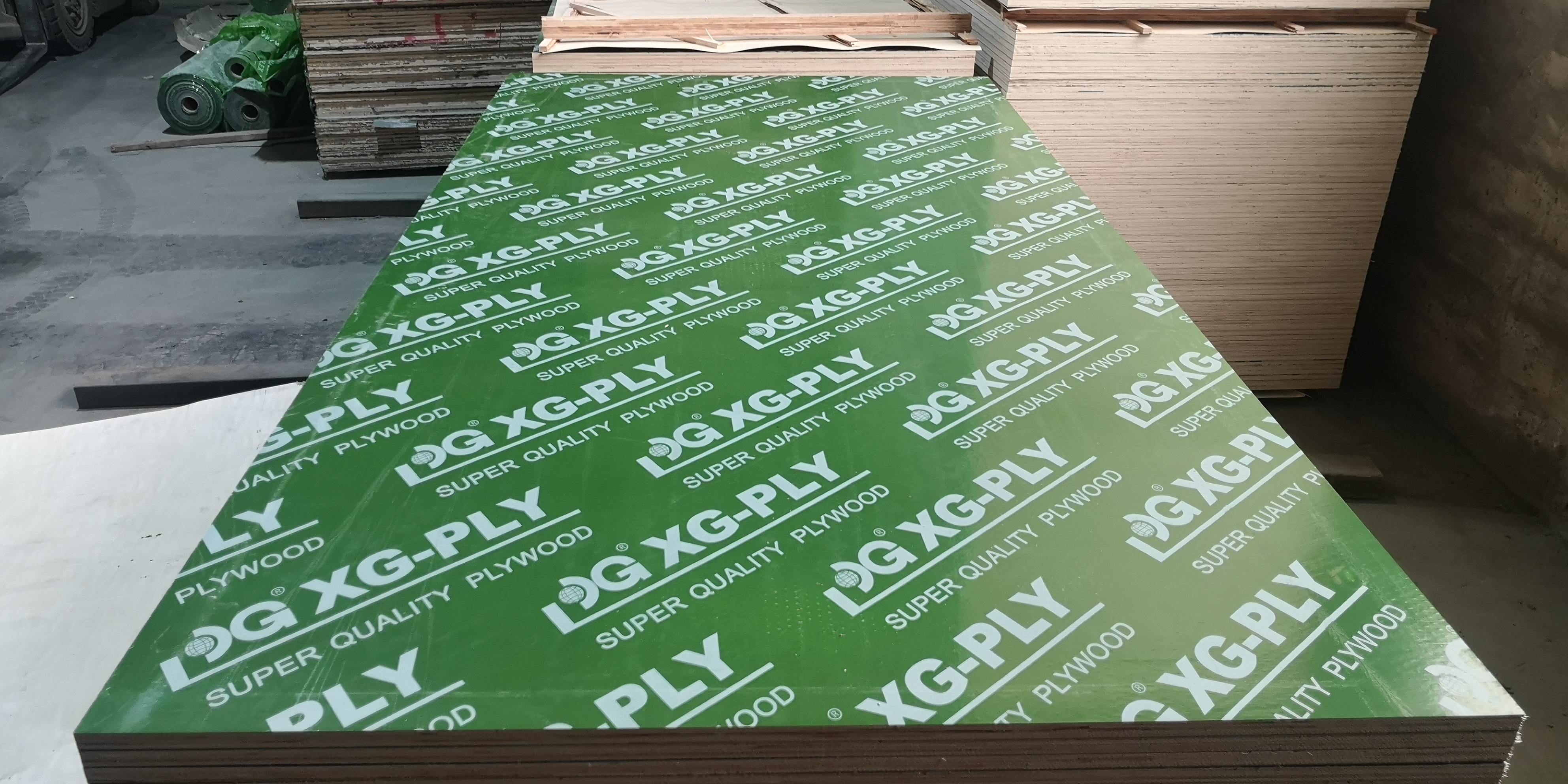 Green PP plywood