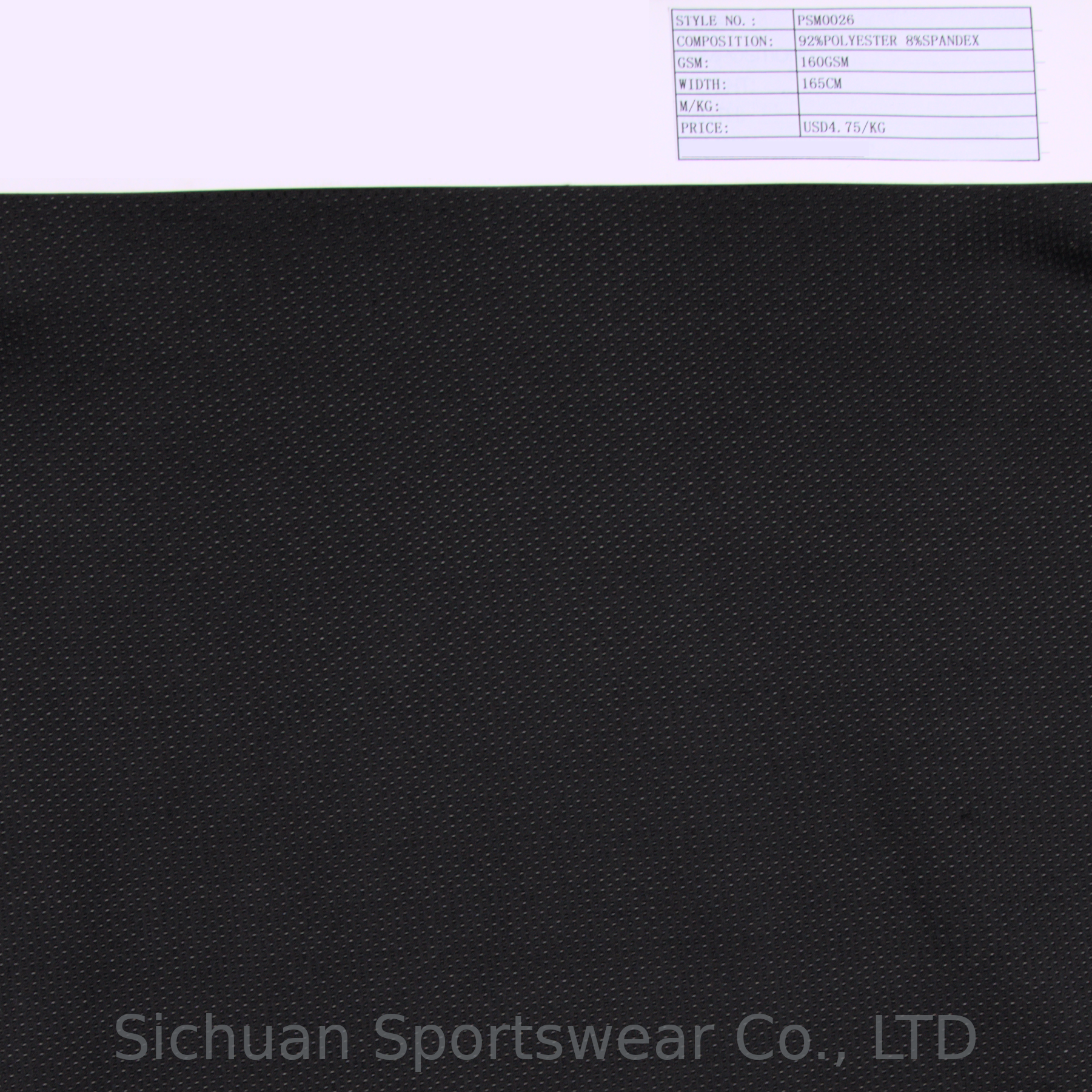 Mesh Of Sportswear Fabric
